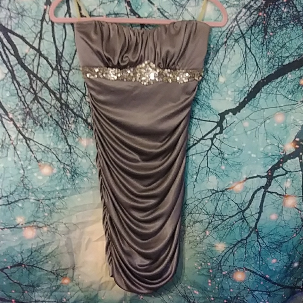 Strapless party dress